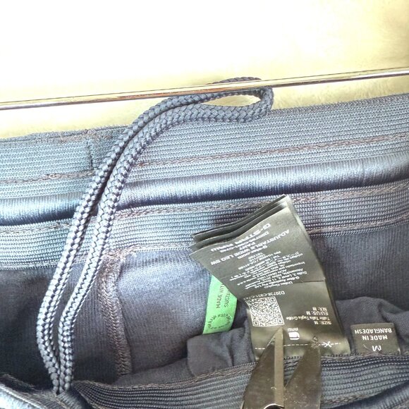 G Star Raw Sweatpants Youth Girls US M Navy Blue Ribbed Adjustable Wide Leg - Picture 2 of 8